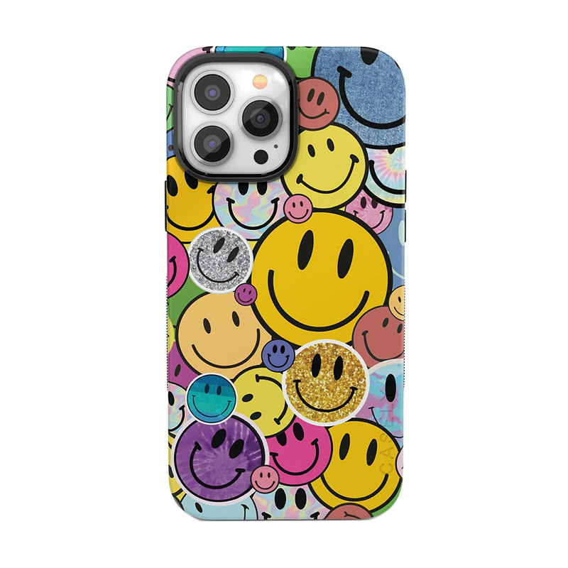 کاور کیسلی مدل UltraProtective-MagSafe-AllSmilesSmileyFaceSticker مناسب برای گوشی موبایل اپل iPhone 13 Pro Max