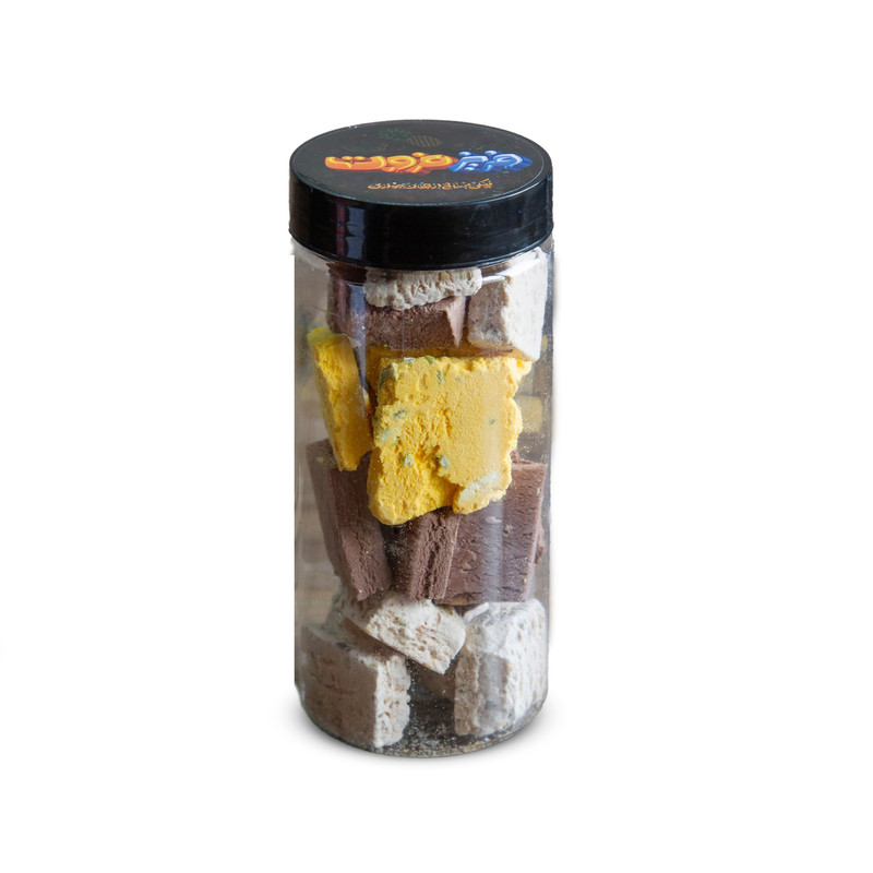 بستنی خشک پفکی میکس خانواده مغزدار فریزفروت - 125 گرم