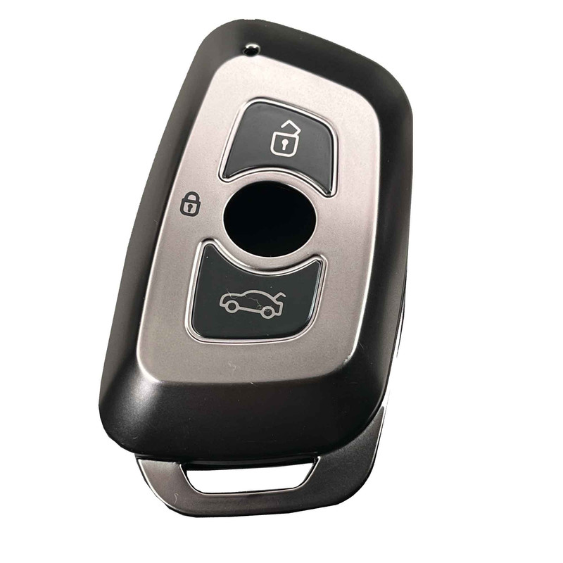 خرید و قیمت کاور ریموت و سوئیچ خودرو ام آر جی مدل 559 طرح متالیک مناسب برای برلیانس H320