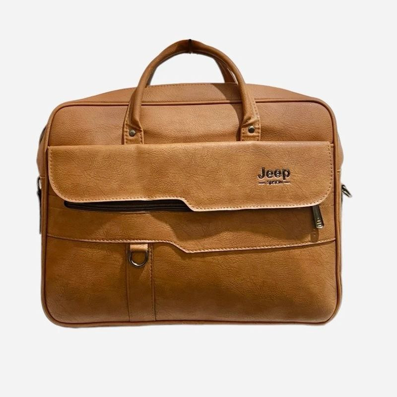 خرید و قیمت کیف اداری مردانه جیپ مدل کلاسیک کد 009
