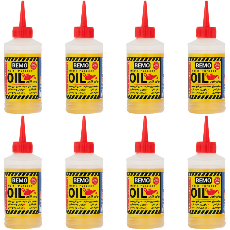 روغن قلاویز بمو مدل HEF2 حجم 80 میلی لیتر بسته 8 عددی
