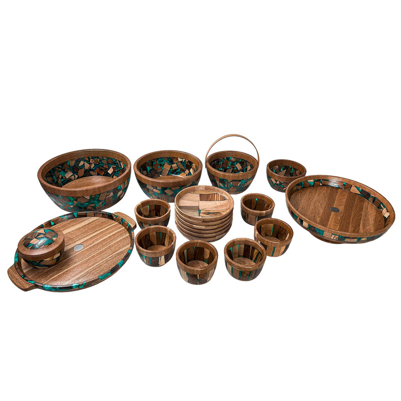 خرید و قیمت سرویس پذیرایی 19 پارچه وودسنس مدل WS-Z394