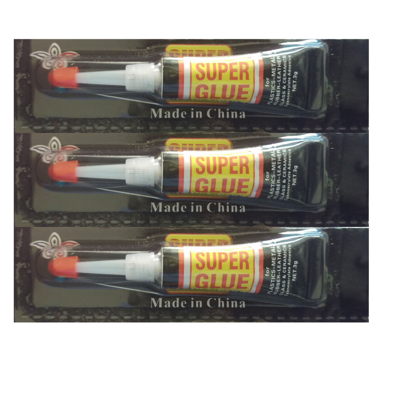 چسب قطره ای سوپر گلو مدل A7 بسته 3 عددی
