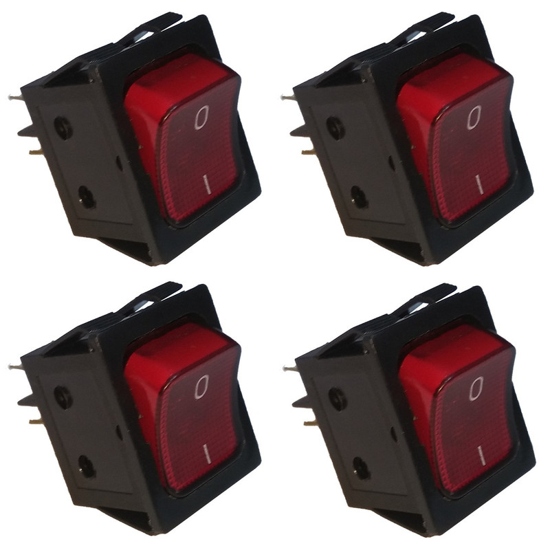 کلید صفر ویک هانی لایت بسته 4 عددی