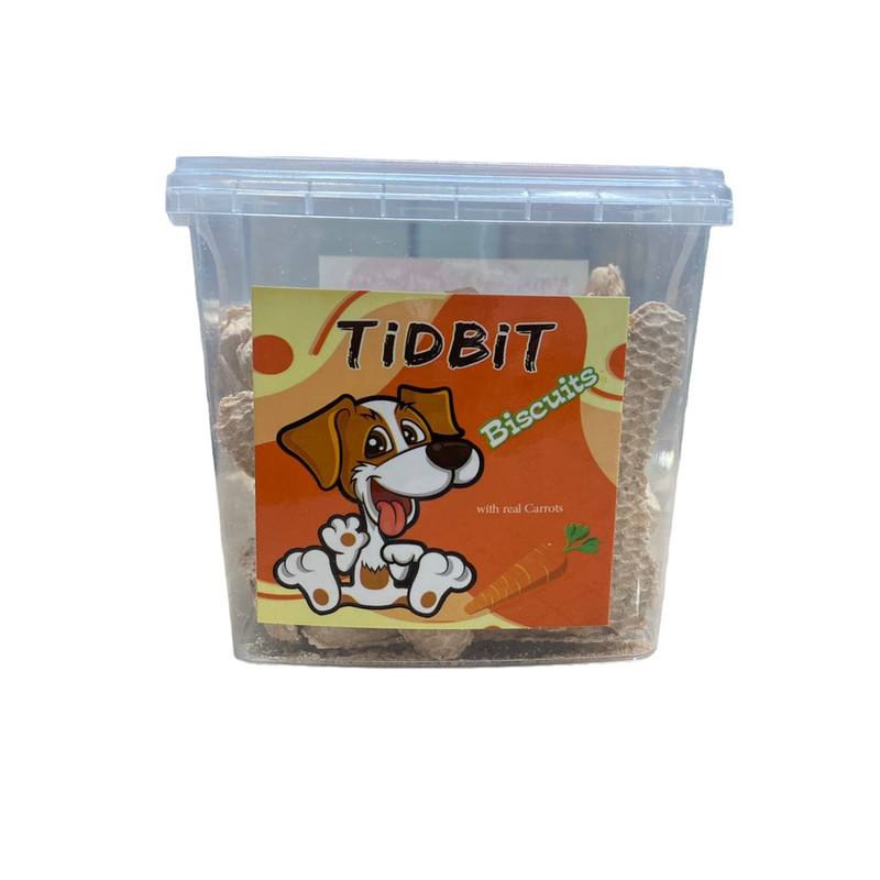 غذای تشویقی سگ تیدبیت مدل هویج وزن 160 گرم