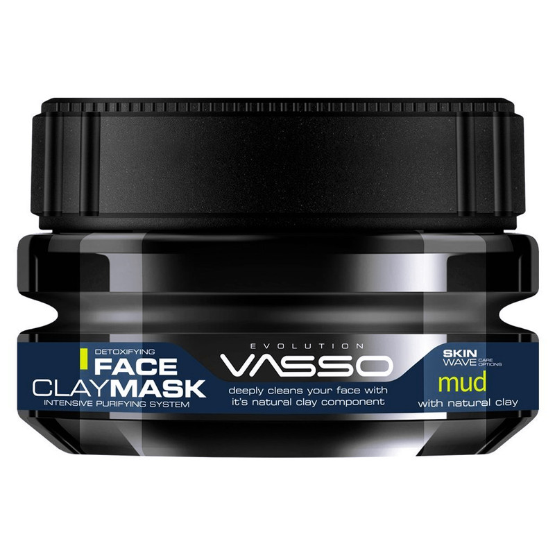 خرید و قیمت ماسک صورت واسو مدل Mud Clay حجم 250 میلی لیتر