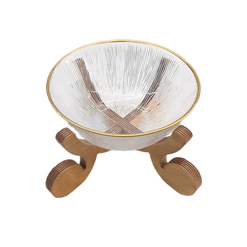 کاسه مدل سولو لب طلا