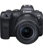 دوربین دیجیتال بدون آینه کانن مدل EOS R6 همراه با لنز RF 24-105mm f/4-7.1 IS STM