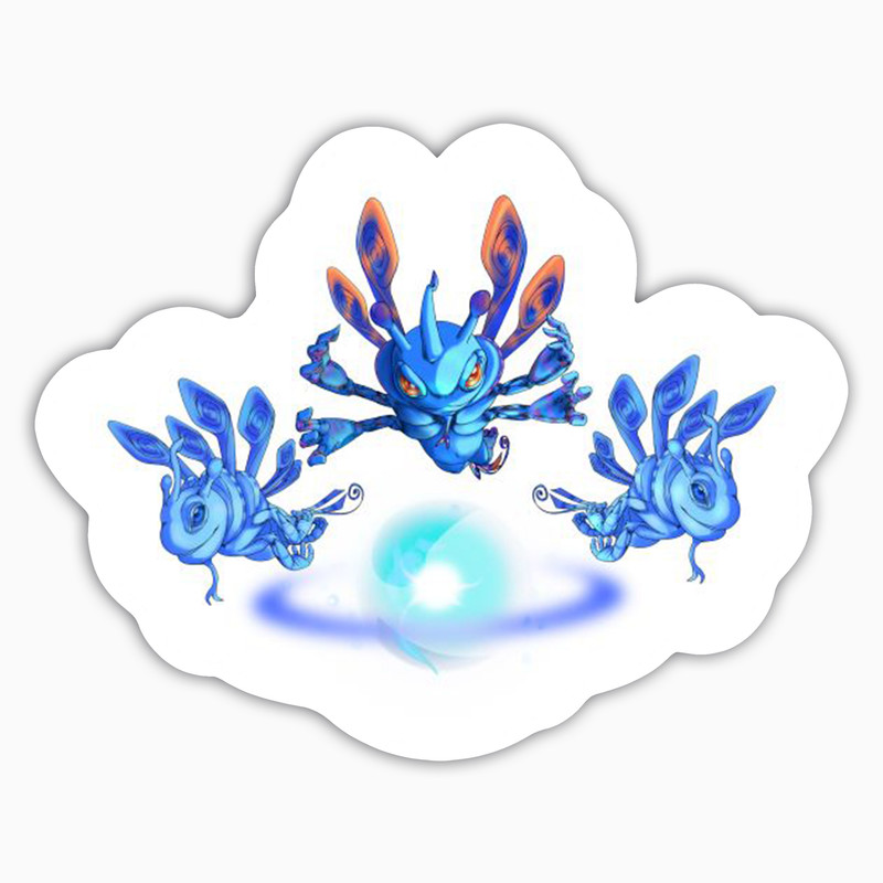 استیکر لپ تاپ بووم طرح بازی Dota2 مدل Puck کد JC20