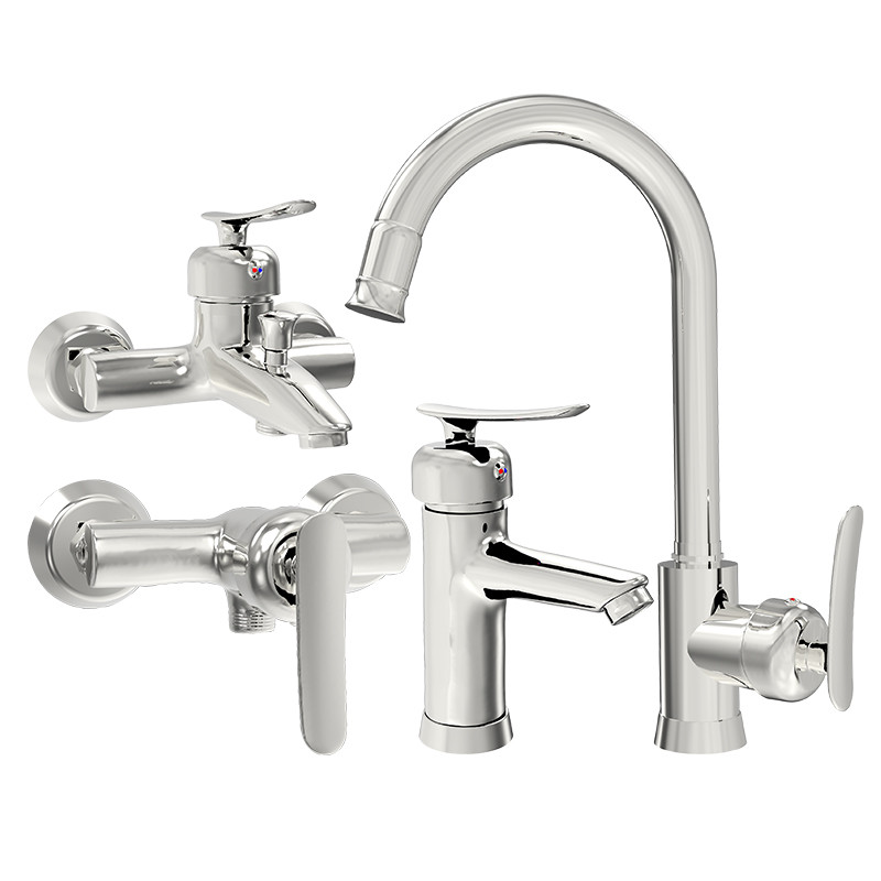 سری شیرآلات برلیان مدل کن 4 عددی