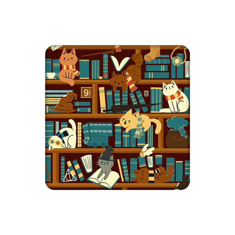 زیرلیوانی طرح گربه با تم هری پاتر کد 5843868