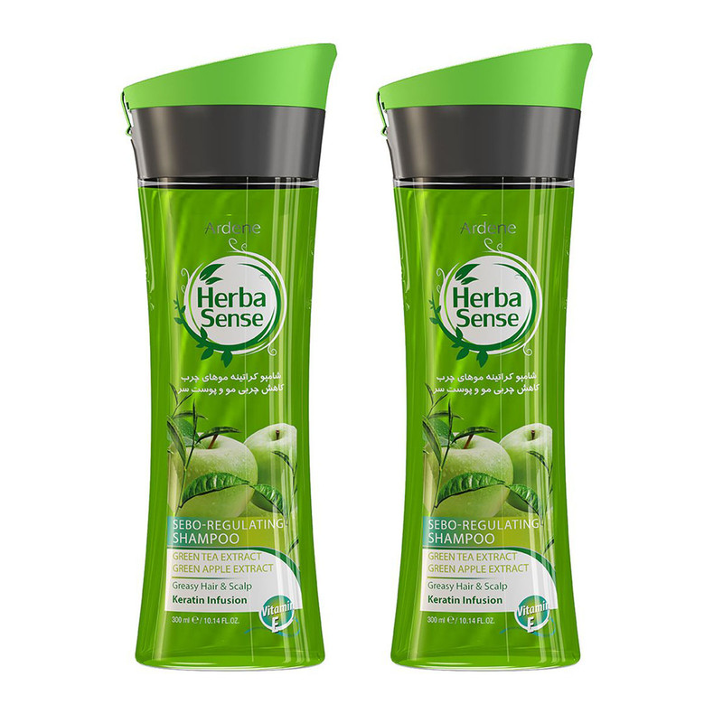 خرید و قیمت شامپو مو آردن هرباسنس حجم 300 میلی لیتر مجموعه 2 عددی