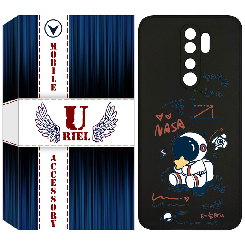 کاور یوریل مدل KSH کد 1 طرح فضانورد مناسب برای گوشی موبایل شیائومی Redmi Note 8 Pro