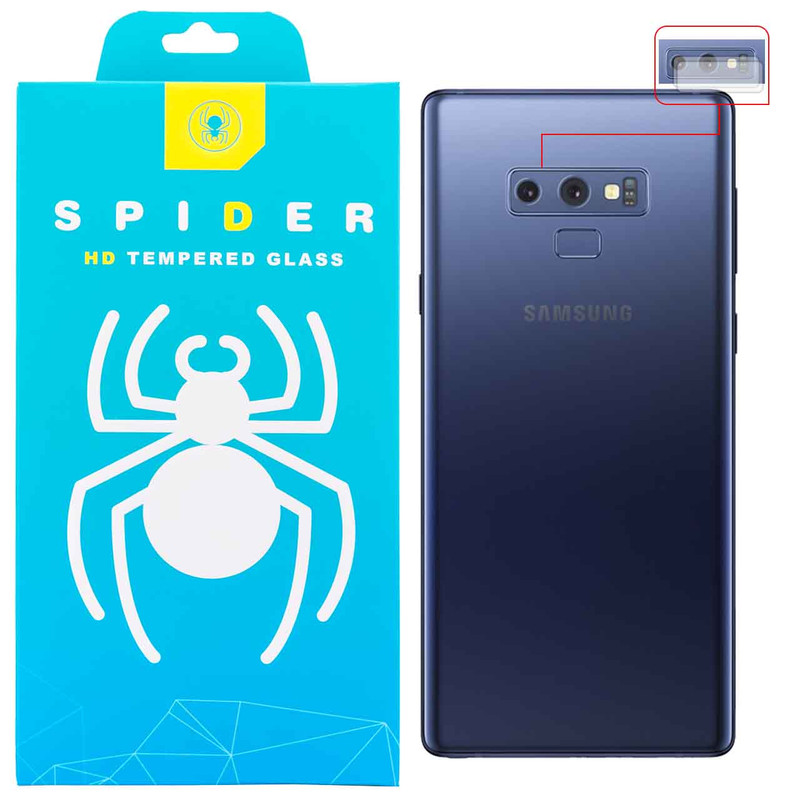 محافظ لنز دوربین اسپایدر مدل GC-2000 مناسب برای گوشی موبایل سامسونگ Galaxy Note 9