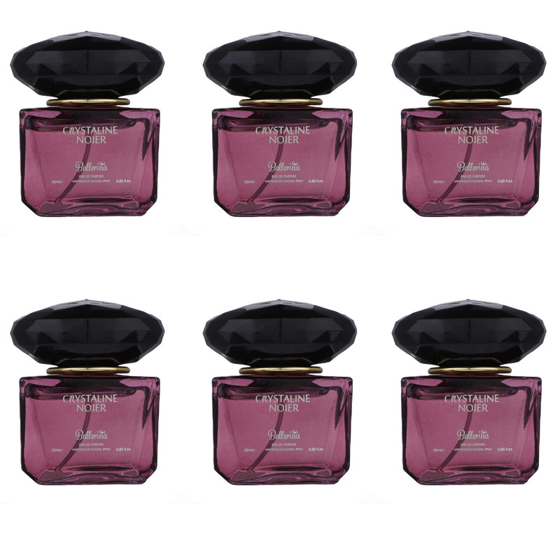 ادوپرفیوم زنانه بالرینا مدل VERSACH حجم 25 میلیلیتر بسته 6 عددی