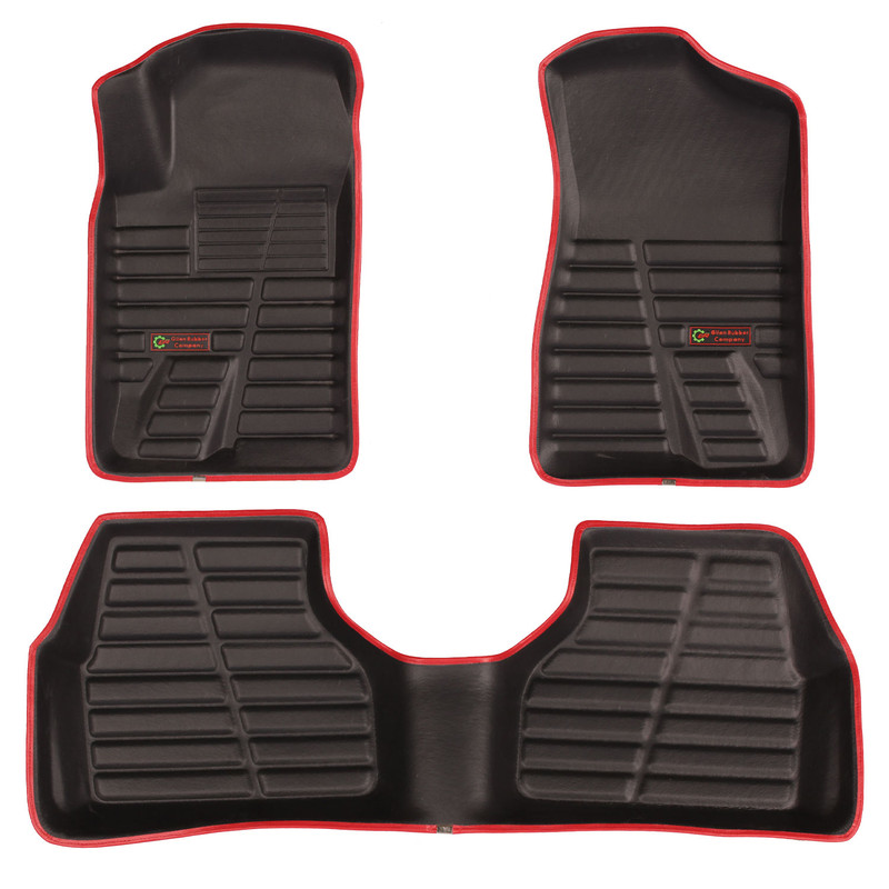 کفپوش سه بعدی خودرو لاستیک گیلان مدل چرمی مناسب برای پژو پارس