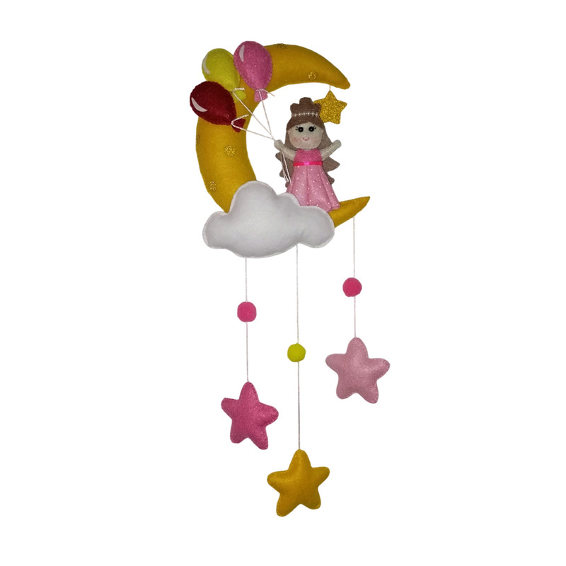 آویز تزیینی اتاق کودک مدل خانم کوچولو