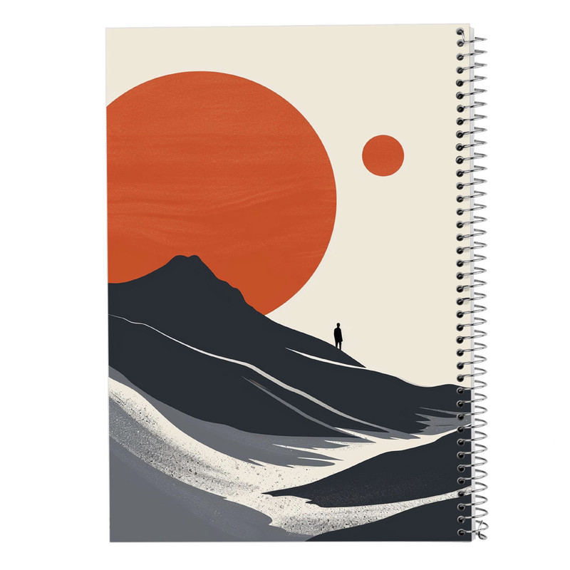 خرید و قیمت دفتر مشق 50 برگ مدوپد مدل ماه کد DF15493