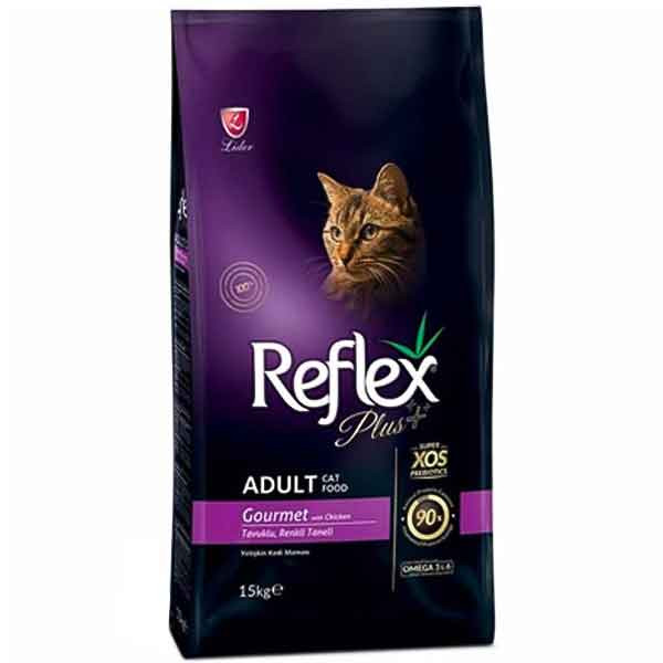 غذای گربه رفلکس مدل Gourmet وزن 15 کیلوگرم