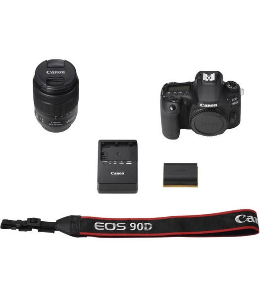 دوربین دیجیتال کانن مدل 90D همراه با لنز EF-S 18-135mm IS USM7