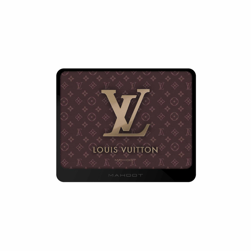 زیر لیوانی ماهوت مدل LOUIS-VUITTON-Logo