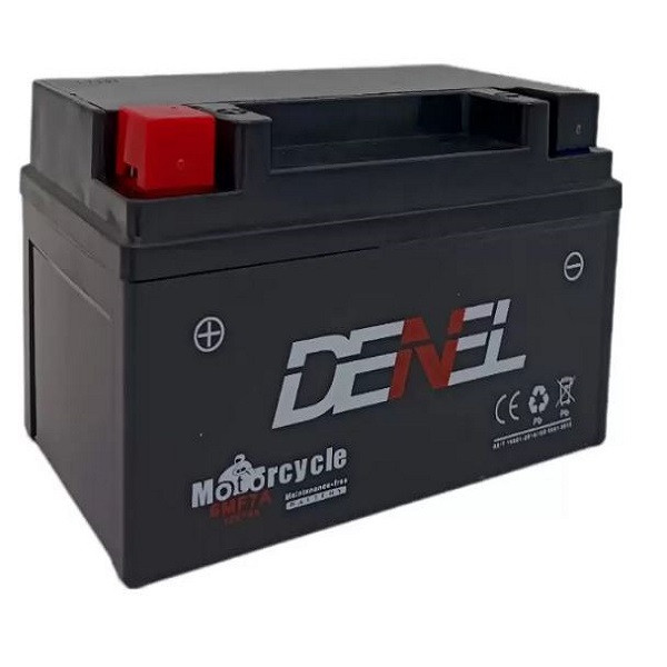 خرید و قیمت باتری موتورسیکلت 12 ولت 5 آمپر دنل مدل 12v5ah بلند