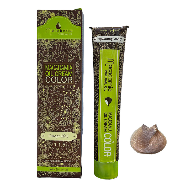 رنگ مو ماکادیمیا شماره 08 حجم 100 میلی لیتر رنگ بلوند