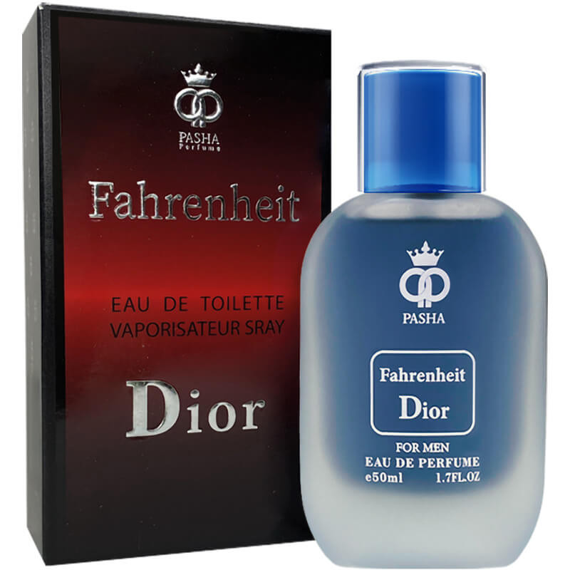 ادو پرفیوم مردانه پاشا مدل Dior Fahrenheit حجم 50 میلی لیتر