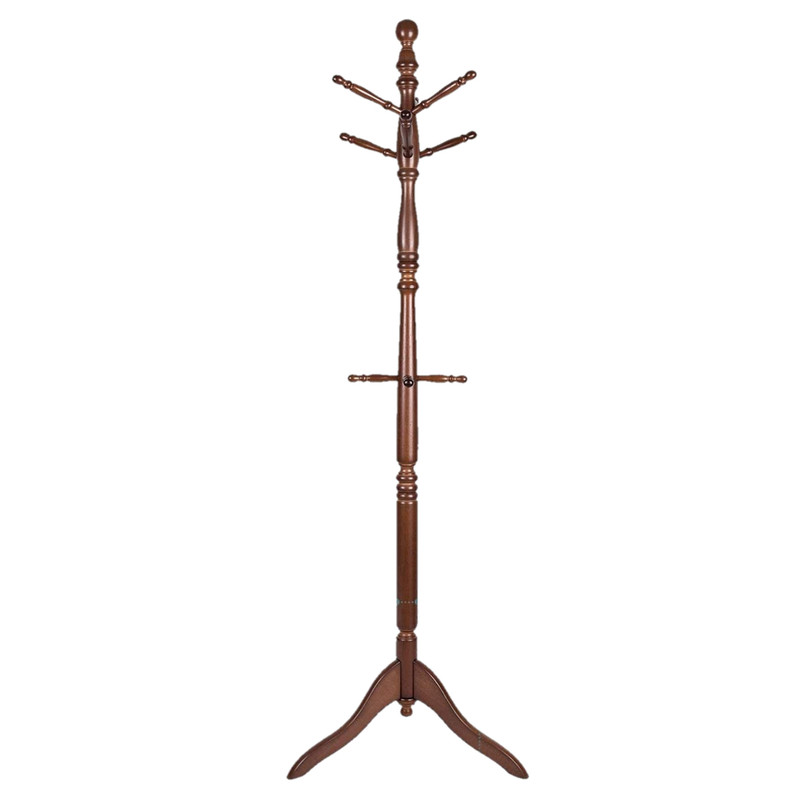 خرید و قیمت رخت آویز چوب لباسی ایستاده مدل کلاسیک کد 04