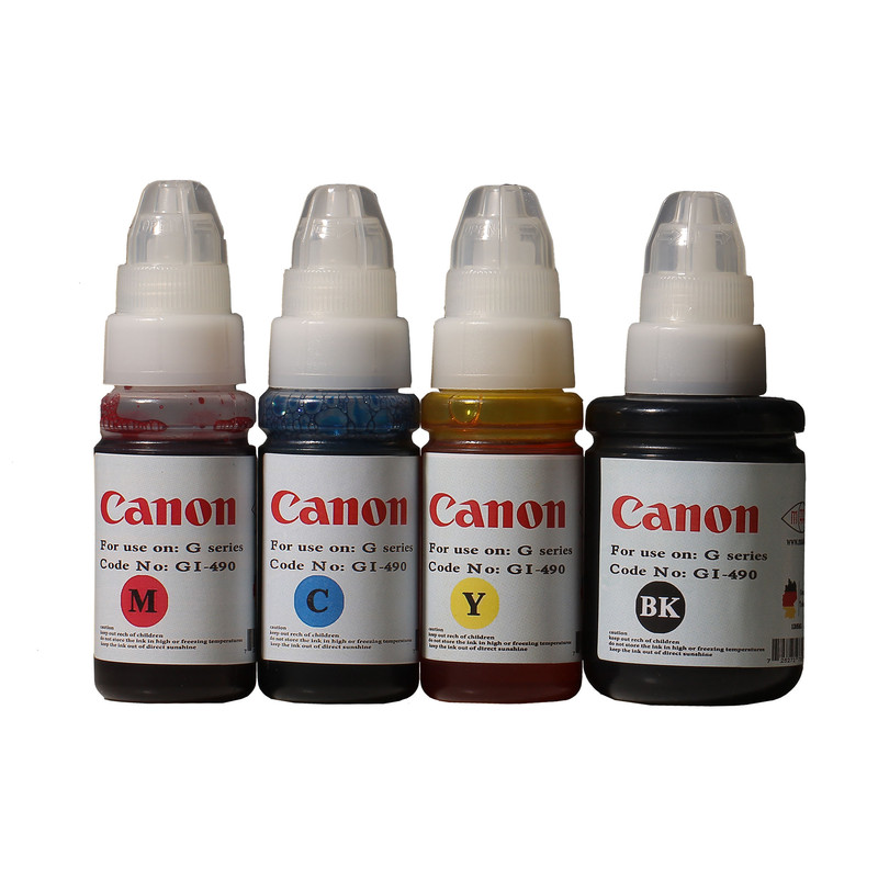 خرید و قیمت پک کامل جوهر مخزن کانن مدل مات حجم 70 میلی لیتر مجموعه 4 عددی