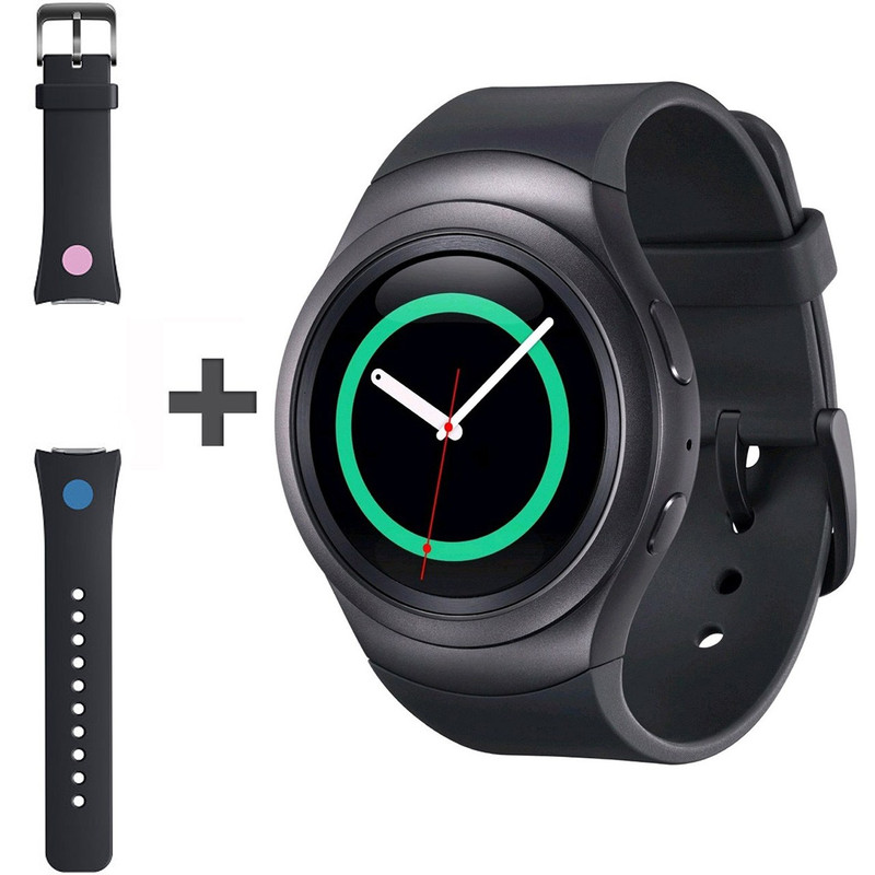 ساعت هوشمند سامسونگ مدل Gear S2 SM-R720 بند لاستیکی