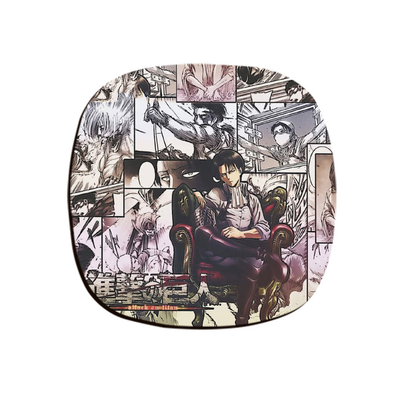خرید و قیمت زیر لیوانی ترمه طراحان ایده مدل اَتک آن تایتان Attack on Titan کد strm0358