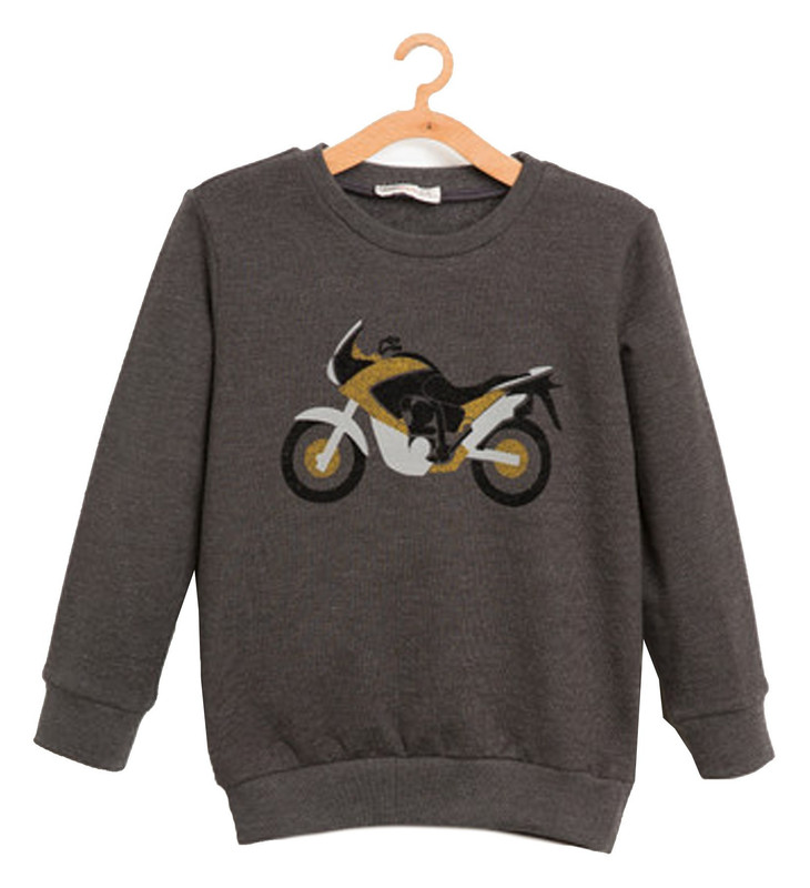 سویشرت نخی جلو بسته پسرانه - کوتون