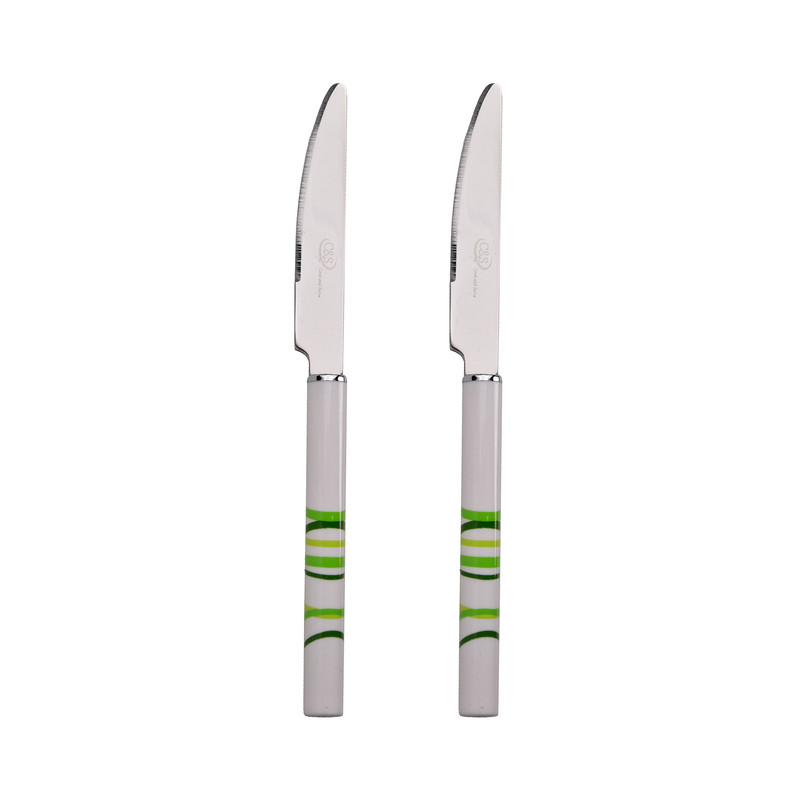 کارد میوه خوری 12 پارچه سی اند اس طرح گرد