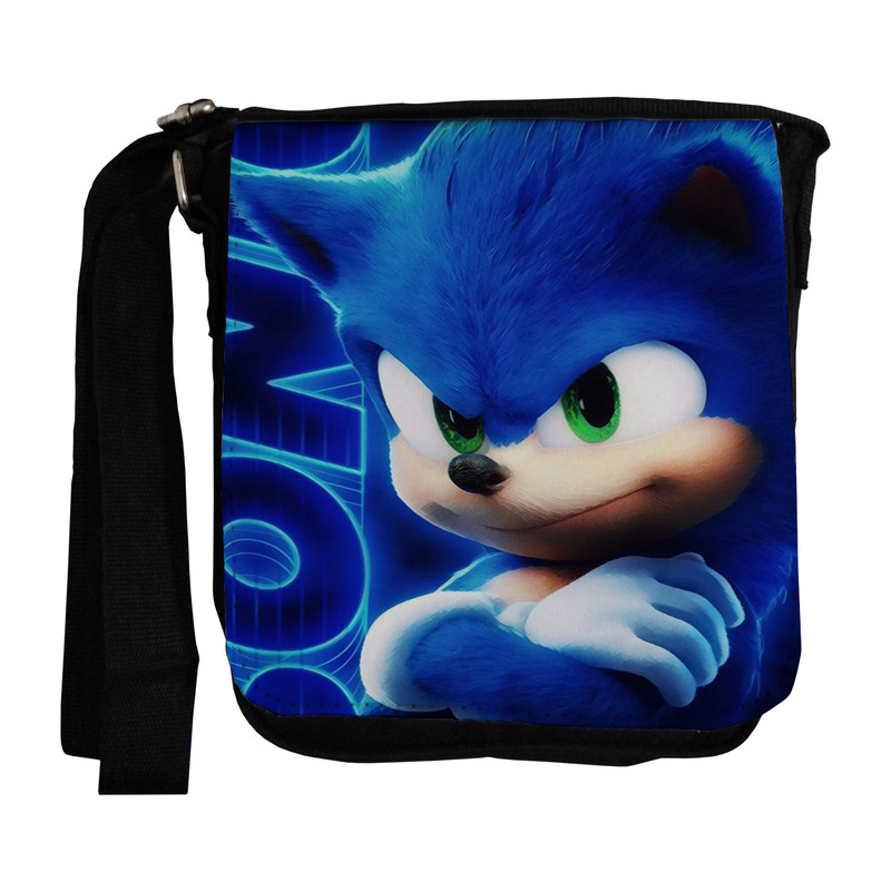 خرید و قیمت کیف دوشی بچگانه طرح سونیک خارپشت کد nk10