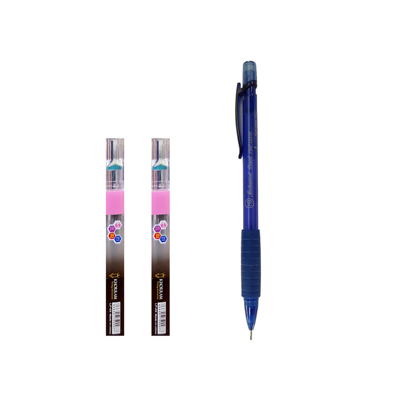 مداد نوکی 0.5 میلی متری خرم مدل star به همراه نوک بسته 2 عددی