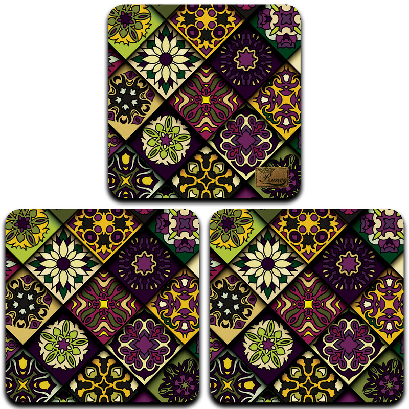 زیر لیوانی رنس مدل C3-42077 بسته 3 عددی