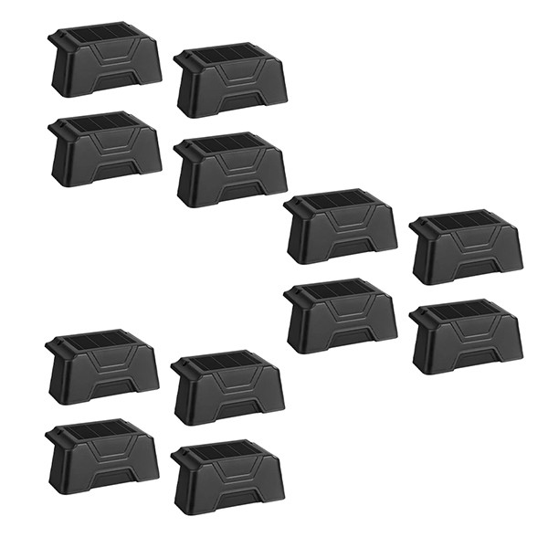 خرید و قیمت چراغ پارکی خورشیدی سولونیکس مدل لب پله ای کد SS-DL مجموعه 12 عددی