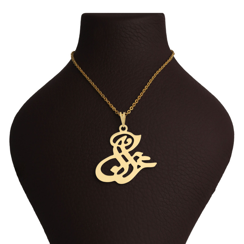 گردنبند طلا 18 عیار زنانه مدل غزال P1064