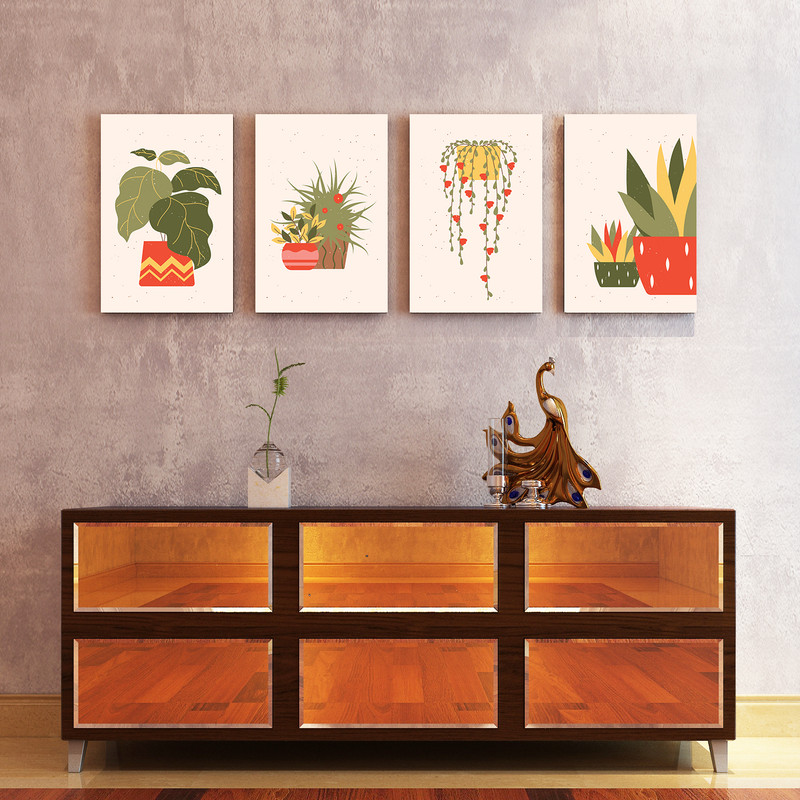 تابلو آلتین آی کد C1008 مجموعه 4 عددی