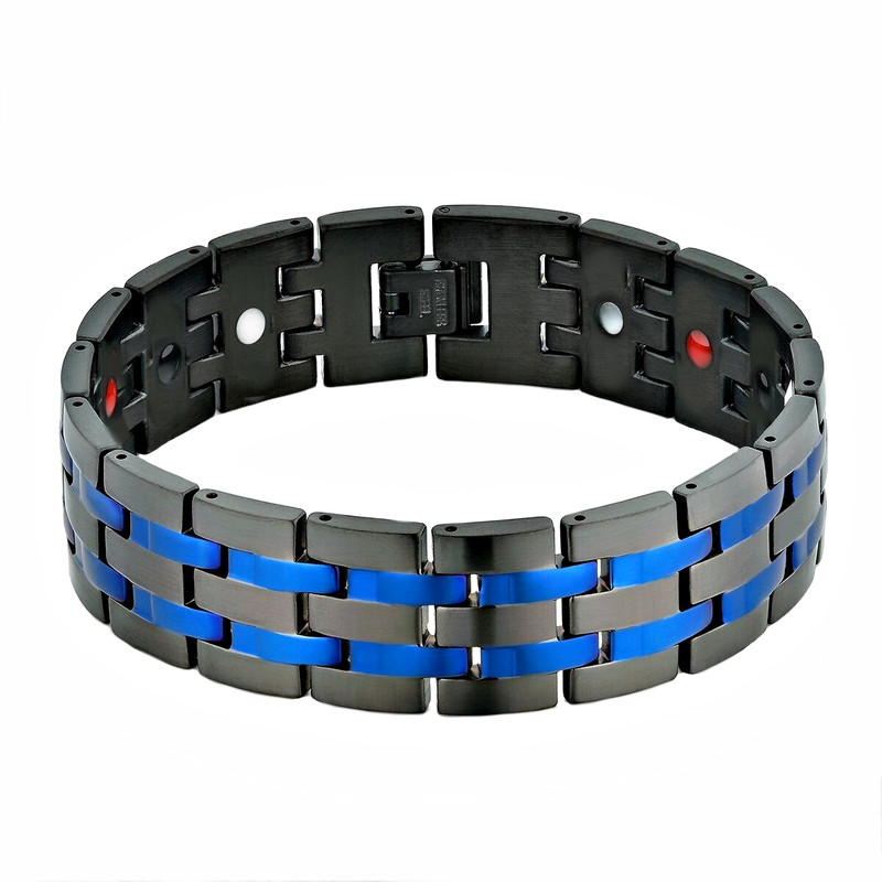 خرید و قیمت دستبند مردانه مغناطیسی مدل e200 کد a75
