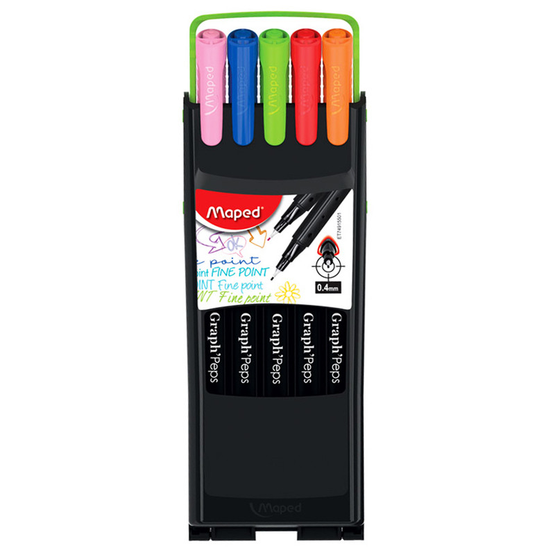 روان نویس مپد مدل نوک نمد graph peps بسته 10 عددی