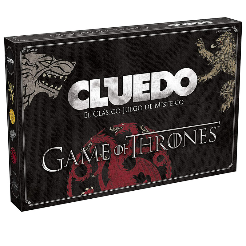 بازی فکری هاسبرو مدل Cluedo game of thrones
