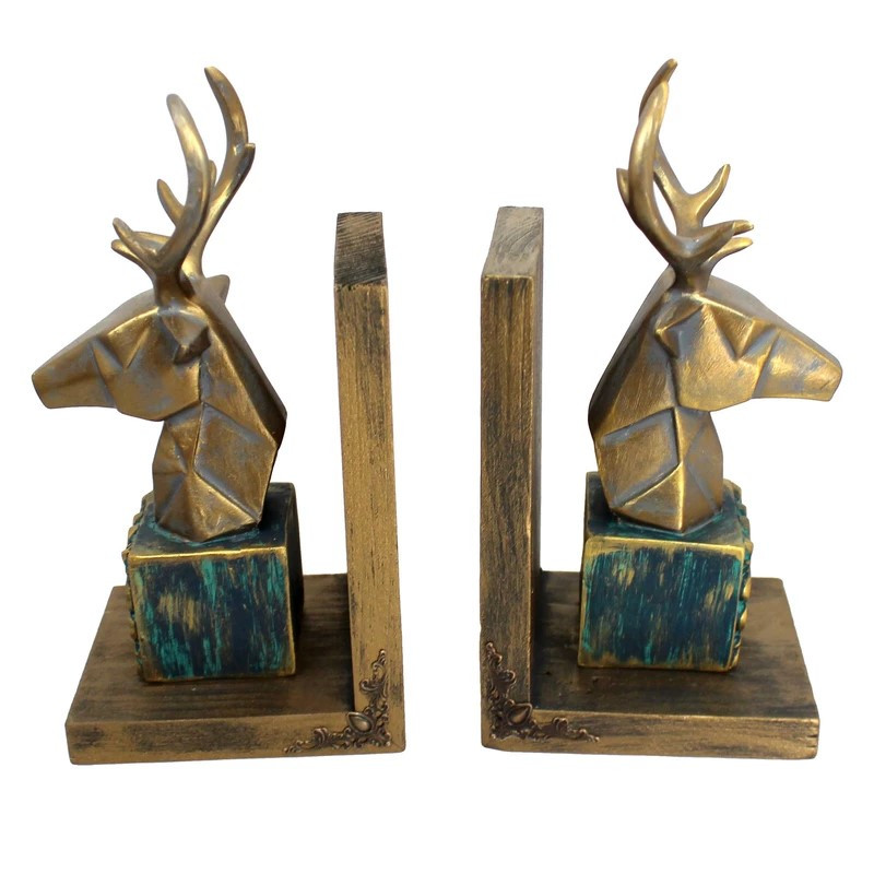 نگهدارنده کتاب مدل گوزن مجموعه 2 عددی