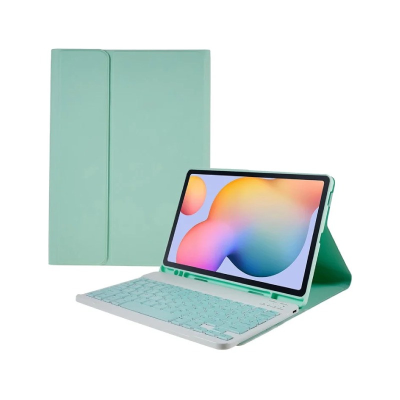 کیف کلاسوری تبلت مدل SK-1099-C مناسب آیپد 10.9 اینچ نسل 10 به همراه کیبورد