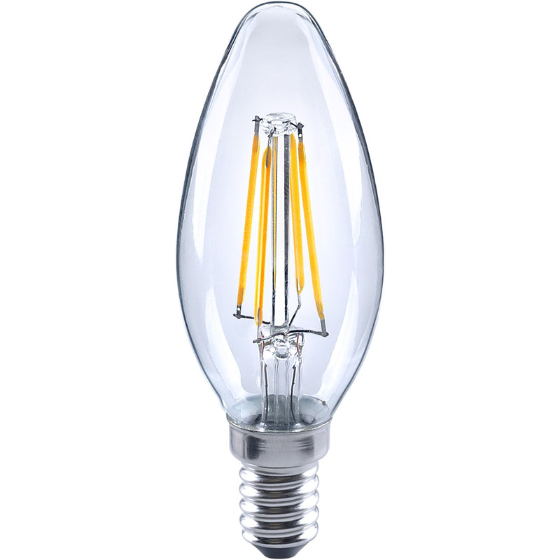 لامپ ال ای دی فیلامنتی 4 وات آاگ مدل FL-C35 پایه E14