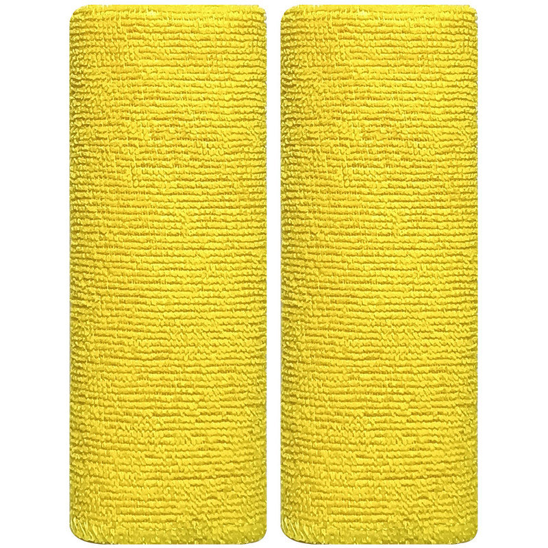 دستمال نظافت خودرو بی تی مدل میکروفایبر کد 25x25Ye2 بسته 2 عددی