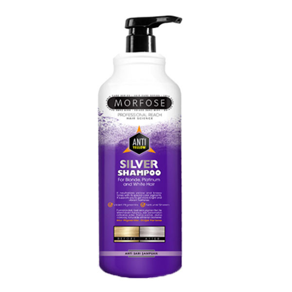 شامپو مو مورفوس مدل سیلور حجم 1000 میلی لیتر