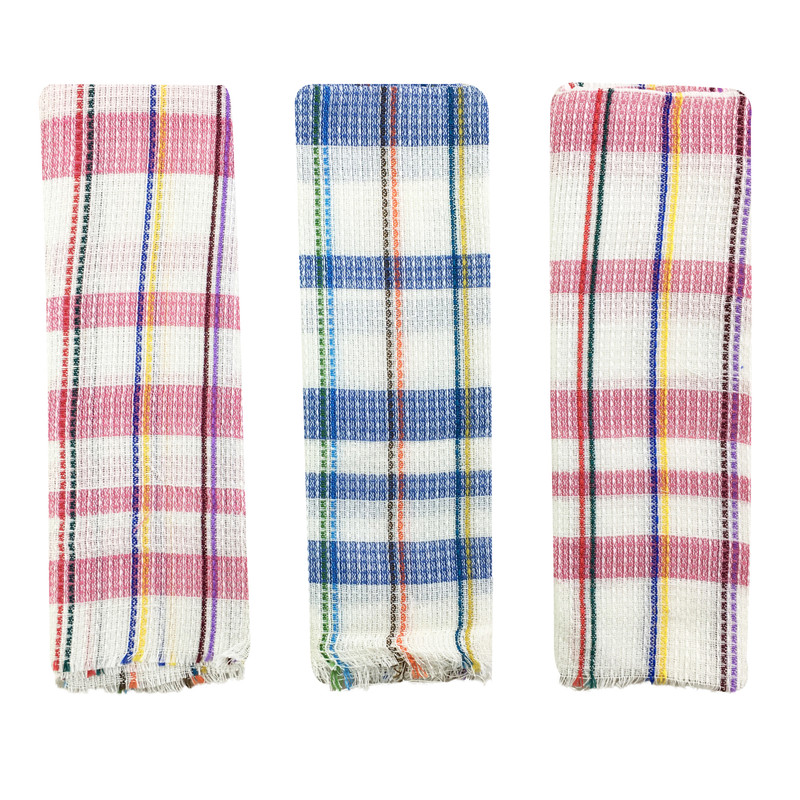 دستمال آشپزخانه ناوالس مدل 1060 CHECK مجموعه 3 عددی