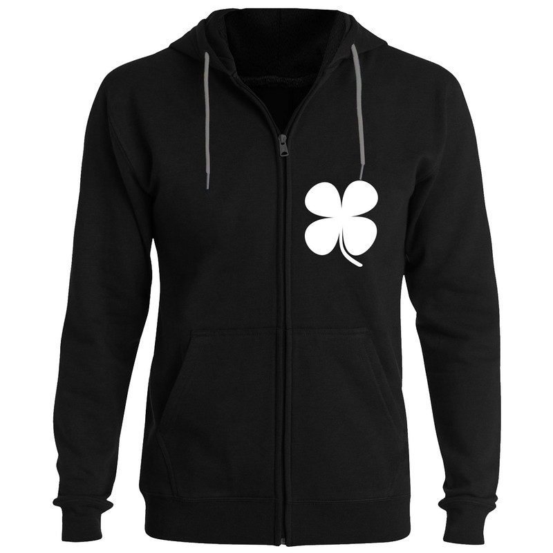 خرید و قیمت سویشرت زنانه طرح برگ گشنیز کد F19 رنگ مشکی